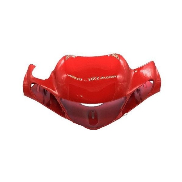 STEERING COVER Z125 FRONT RED SOFT