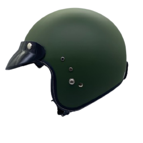 Helmet Dark Green matte ZEUS 380F