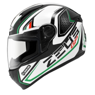 Helmet Black/White ZEUS ZS-811 AL3