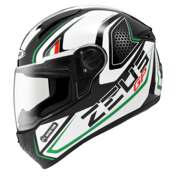 Helmet Black / White ZEUS ZS-811 AL3