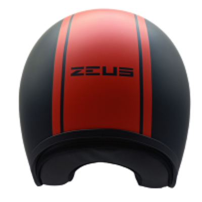Helmet Black Matt/Orange ZEUS 506