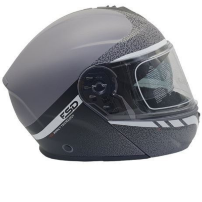 Helmet Grey Mat/Black FSD 917