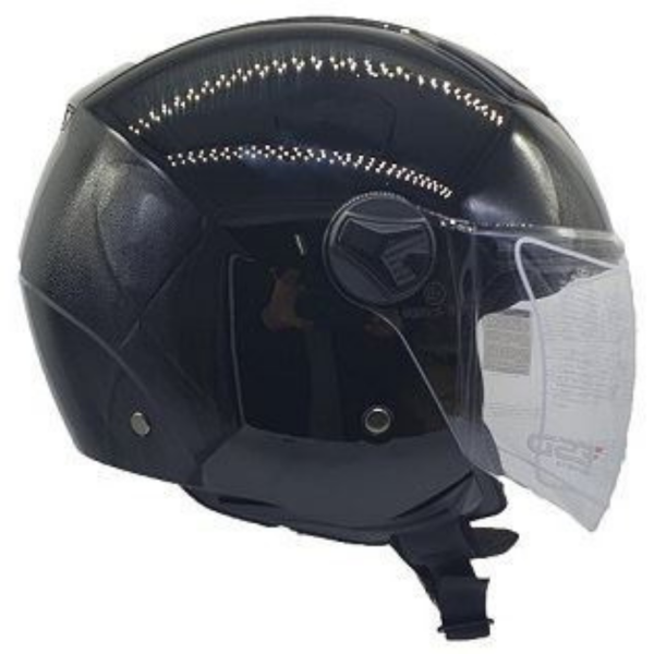 Helmet Black Glossy FSD 700