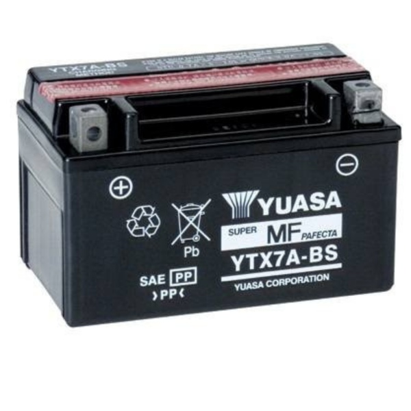 Μπαταρία με υγρά YUASA YTX7A-BS