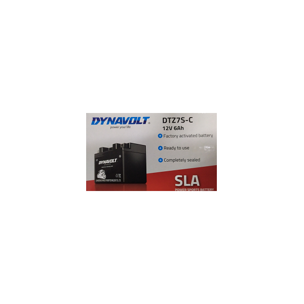 ΜΠΑΤΑΡΙΑ YTZ7 DTZ7S-C SLA ACTIVATED DYNAVOLT (9) 01601009