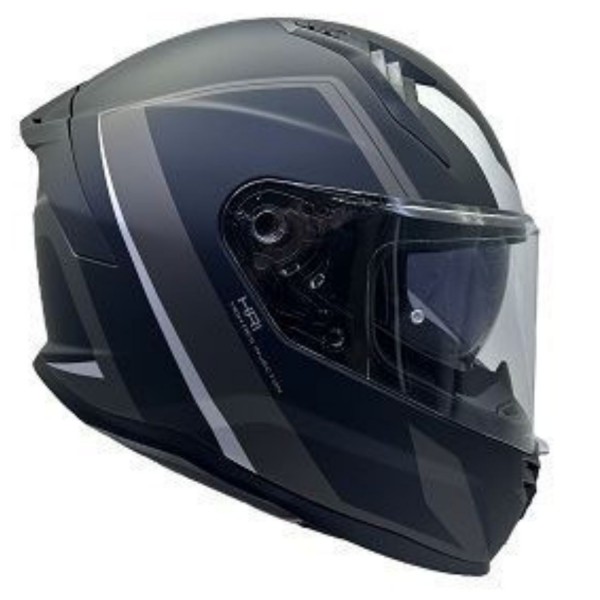 Helmet Black Matt/Grey FSD 910