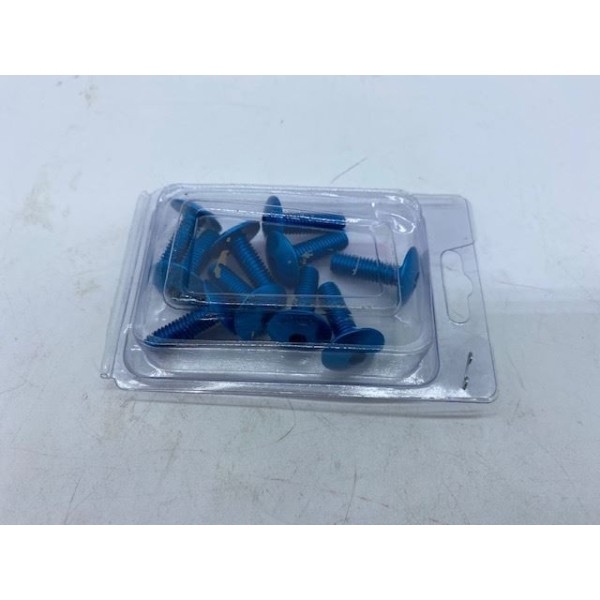 PAINTED WIDE SCREW 6X20 BLUE SHARK TAIW