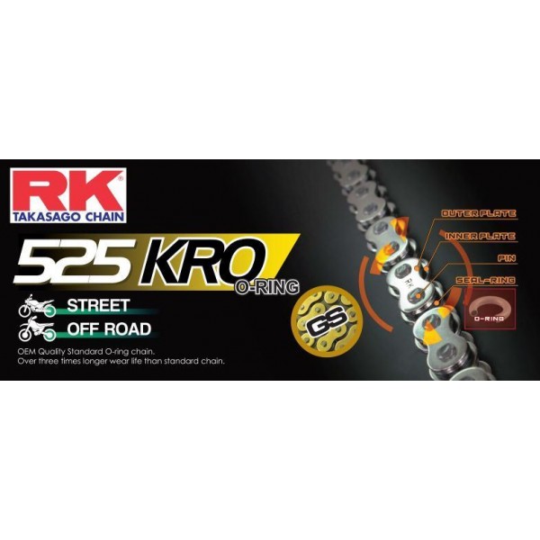 ΑΛΥΣΙΔΑ 525KRO GB ΧΡΥΣΗ 124L RK ΜΑΛ