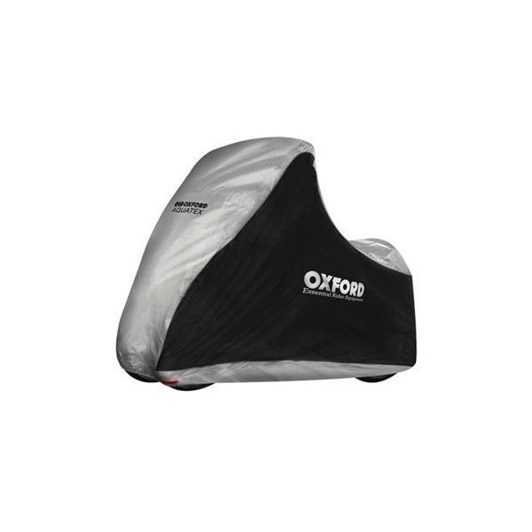 ΚΑΛΥΜΑ ΜΟΤΟ Aquatex MP3/3 Wheeler - Black/Silver OS CV215 OXFORD