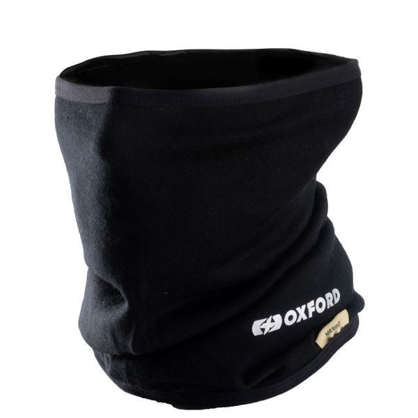 ΚΑΛΥΜΜΑ ΛΑΙΜΟΥ Deluxe Neck Tube Merino Blk CA125 OXFORD