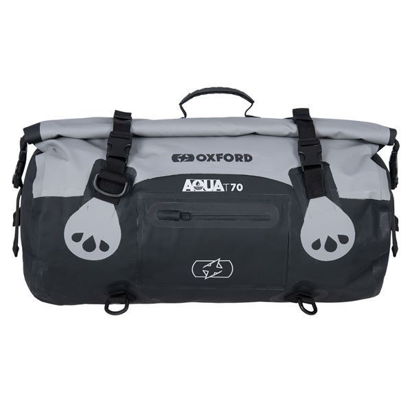ΤΣΑΝΤΑ Aqua T-70 Roll Bag Grey/Black OL483 OXFORD (OL992)