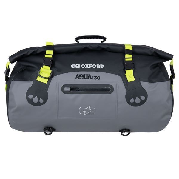ΤΣΑΝΤΑ Aqua T-30 Roll Bag Black/Grey/Fluo OL461 OXFORD (OL960)