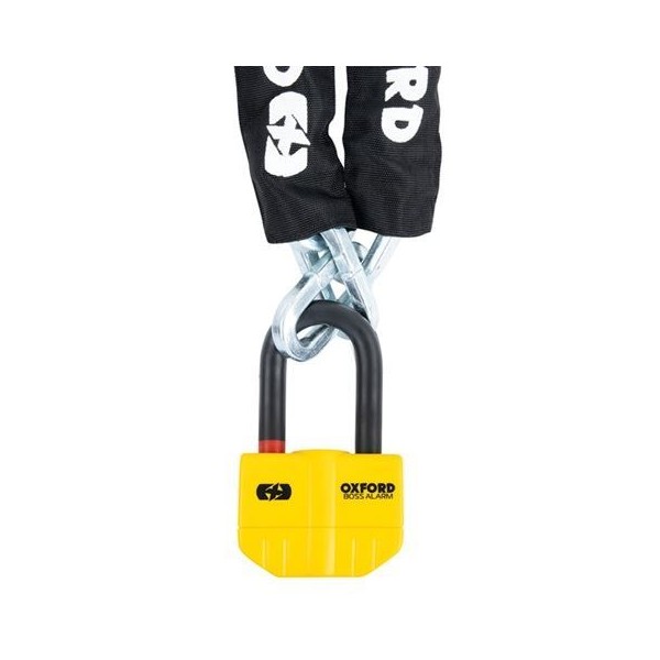 ΚΛΕΙΔΑΡΙΑ ΑΛΥΣΙΔΑ ΜΕ ΣΥΝΑΓΕΡΜΟ Boss Alarm 14mm Lock + Chain 12mm x 1.5m LK488 OXFORD (OF8)