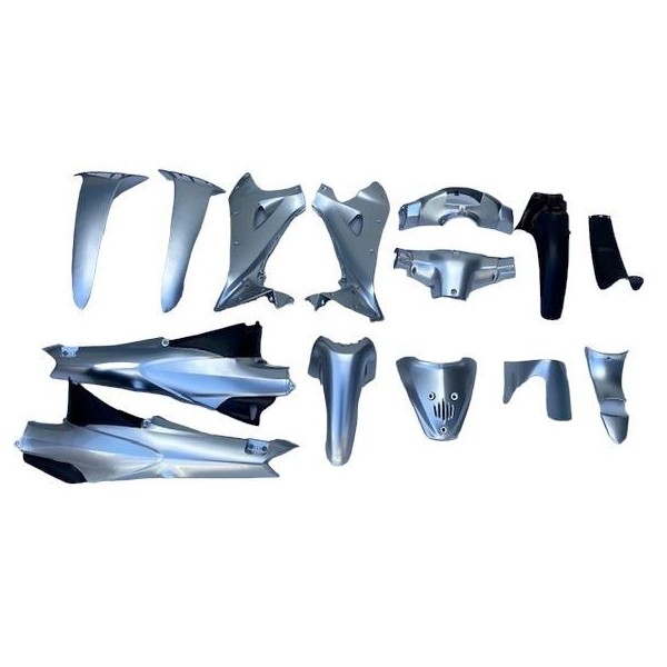 INNOVA COSTUME PLAST SILVER 15PCS TAYL  30402064