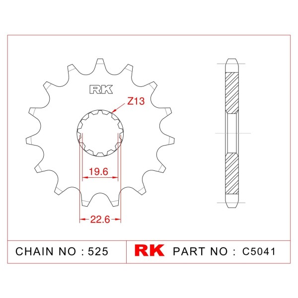 ΓΡΑΝΑΖΙ ΚΙΝΗΣ C5041 17Δ 520 RK