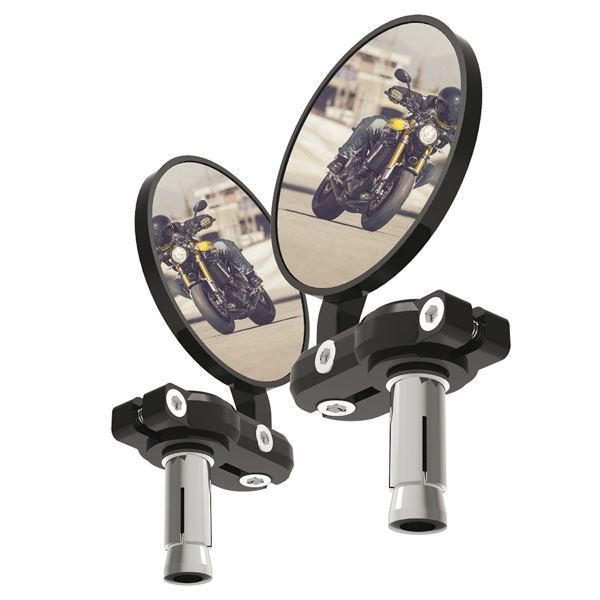 ΚΑΘΡΕΠΤΕΣ ΑΝΤΙΒΑΡΟΥ BarEnd Mirrors - Black ΖΕΥΓ OX577 OXFORD (OX120)