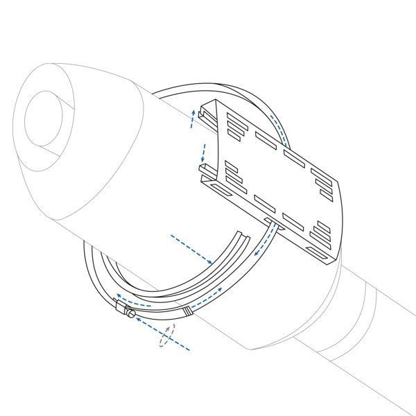 ΠΡΟΣΤΑΤΕΥΤΙΚΟ ΕΞΑΤΜΙΣΗΣ Can Guard Exhaust Heat Sheild OX643 OXFORD