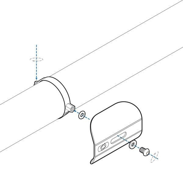 ΠΡΟΣΤΑΤΕΥΤΙΚΟ ΕΞΑΤΜΙΣΗΣ Street Exhaust Heat Shield OX880 OXFORD
