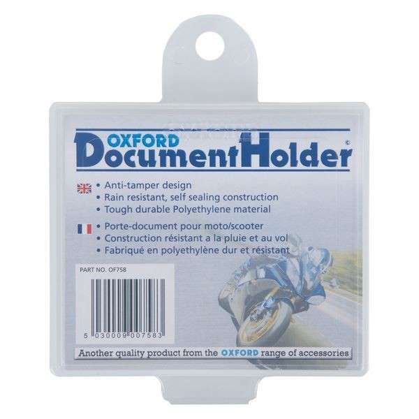 ΦΑΚΕΛΑΚΙ ΔΙΠΛΩΜΑΤΟΣ ΠΛΑΣΤΙΚΟ Plastic Insurance Slip Holder (Square) OF758 OXFORD