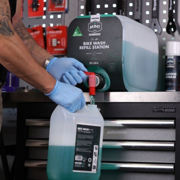 ΔΟΧΕΙΟ ΣΑΜΠΟΥΑΝ ΜΟΤΟΣΥΚΛΕΤΑΣ Mint Bike Wash Refill Station OC107 OXFORD DG
