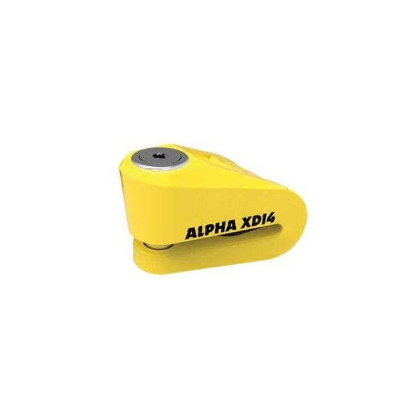ΚΛΕΙΔΑΡΙΑ ΔΙΣΚΟΦΡΕΝΟΥ Alpha XD14 Disc Lock Yellow (14mm pin) LK276 OXFORD