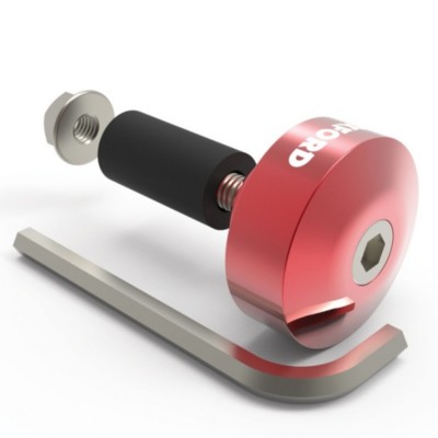 Handlebar Bar End Weights Oxford OX590 Universal Red