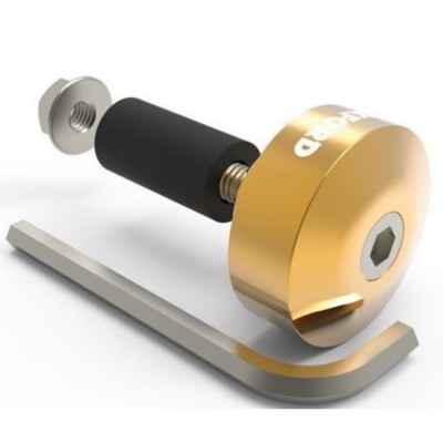 Handlebar Bar End Weights Oxford OX592 Universal Gold