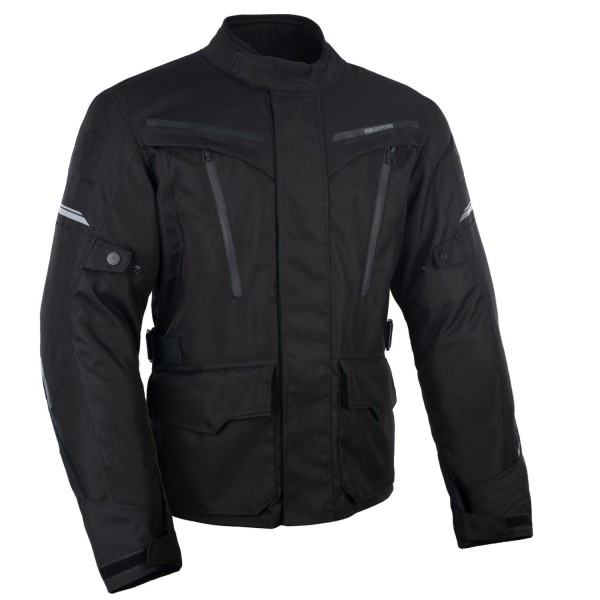 Mens Motorcycle Jacket Oxford Metro 2.0 Black